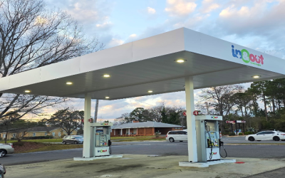 Enhancing Nighttime Visibility with a Gas Station Canopy in Oklahoma City, OK