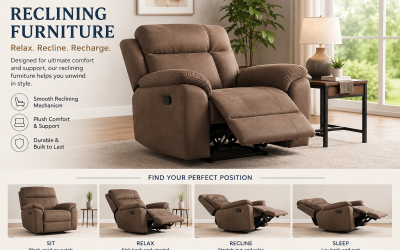 Transform Your Living Space with Reclining Furniture Racine, WI Homeowners Trust for Comfort
